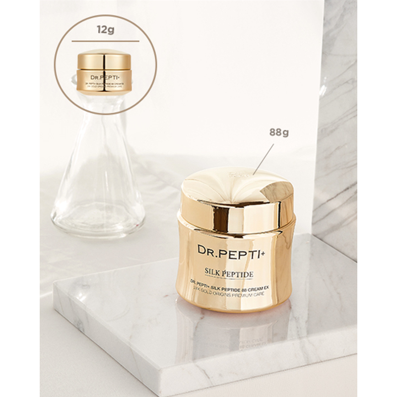 Kem dưỡng tinh chất vàng 24K chống lão hóa Dr.Pepti+ Silk Peptide 88 Cream EX