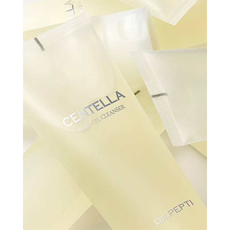 Gel rửa mặt làm sạch sâu, trị mụn DR.PEPTI CENTELLA PURE GEL CLEANSER